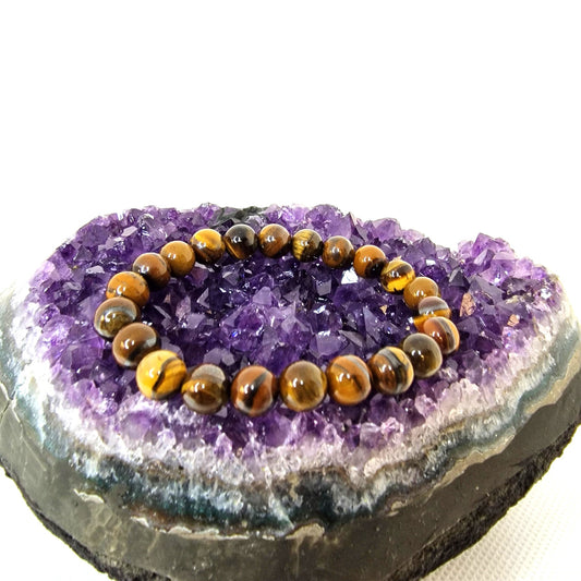 ✨🎄 Découvrez LE Cadeau de Noël Exceptionnel ! 🎄✨ Bracelet en oeil de tigre!!!