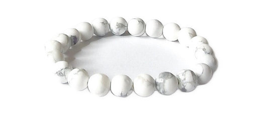 🌟 Transformez Votre Bien-être avec le Bracelet en Howlite – Disponible sur Amazon 🌟