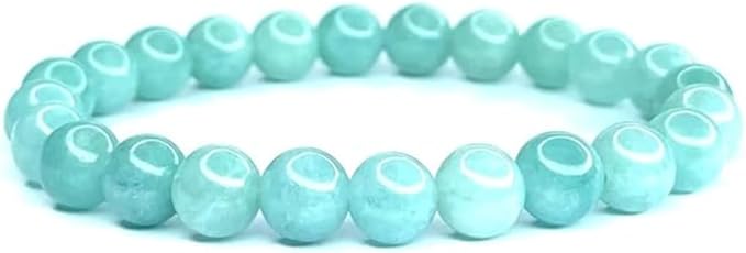 Bracelet Jade Émeraude – Pierre Naturelle 8MM – Une pierre reconnue pour favoriser la prospérité et l’équilibre intérieur.