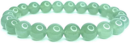 Bracelet Aventurine Verte Naturelle 8 mm – Homme & Femme