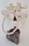 "Bracelet en quartz rose anti-stress - Retrouvez la sérénité au quotidien"